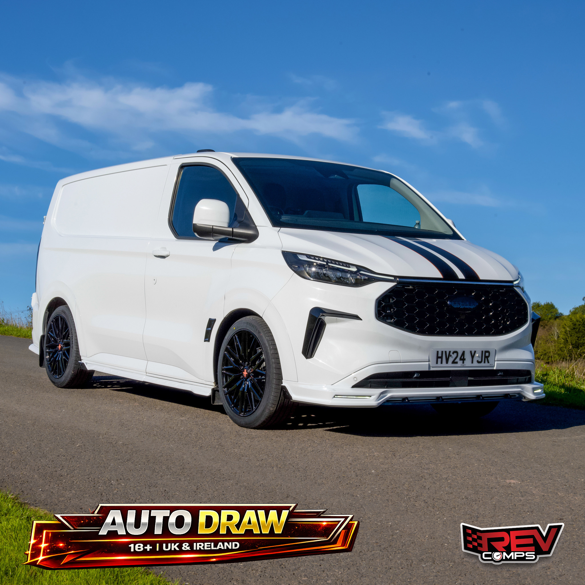2024 Ford Transit Custom Projex XR Van + £10,000 Milwaukee Tools + £1,000