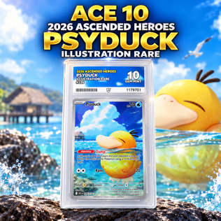 ACE 10 2026 ASCENDED HEROES PSYDUCK ILLUSTRATION RARE 1