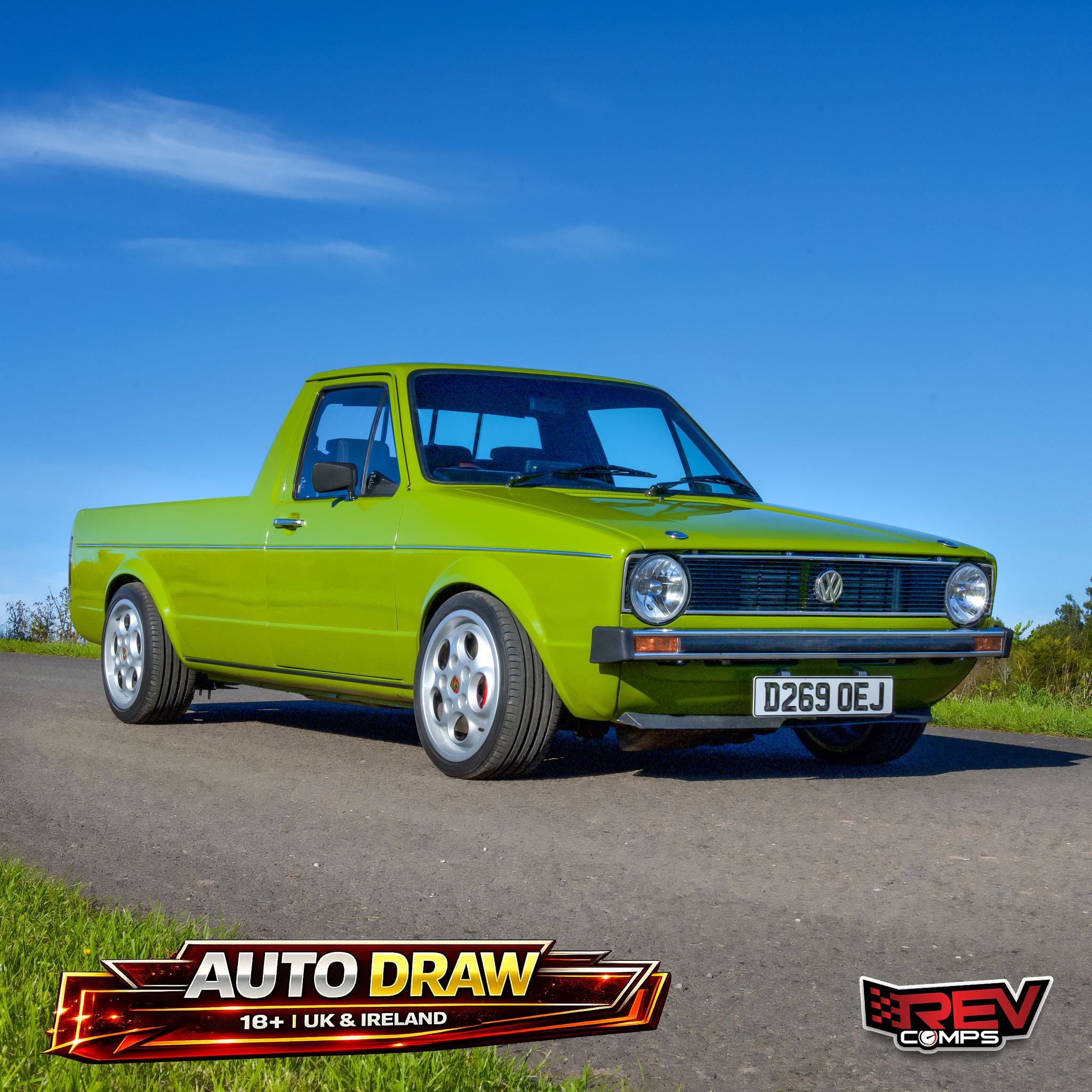 1986 MK1 VW Caddy Pick Up + £1,000