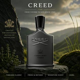 NEW CREED GREEN IRISH TWEED 100ML