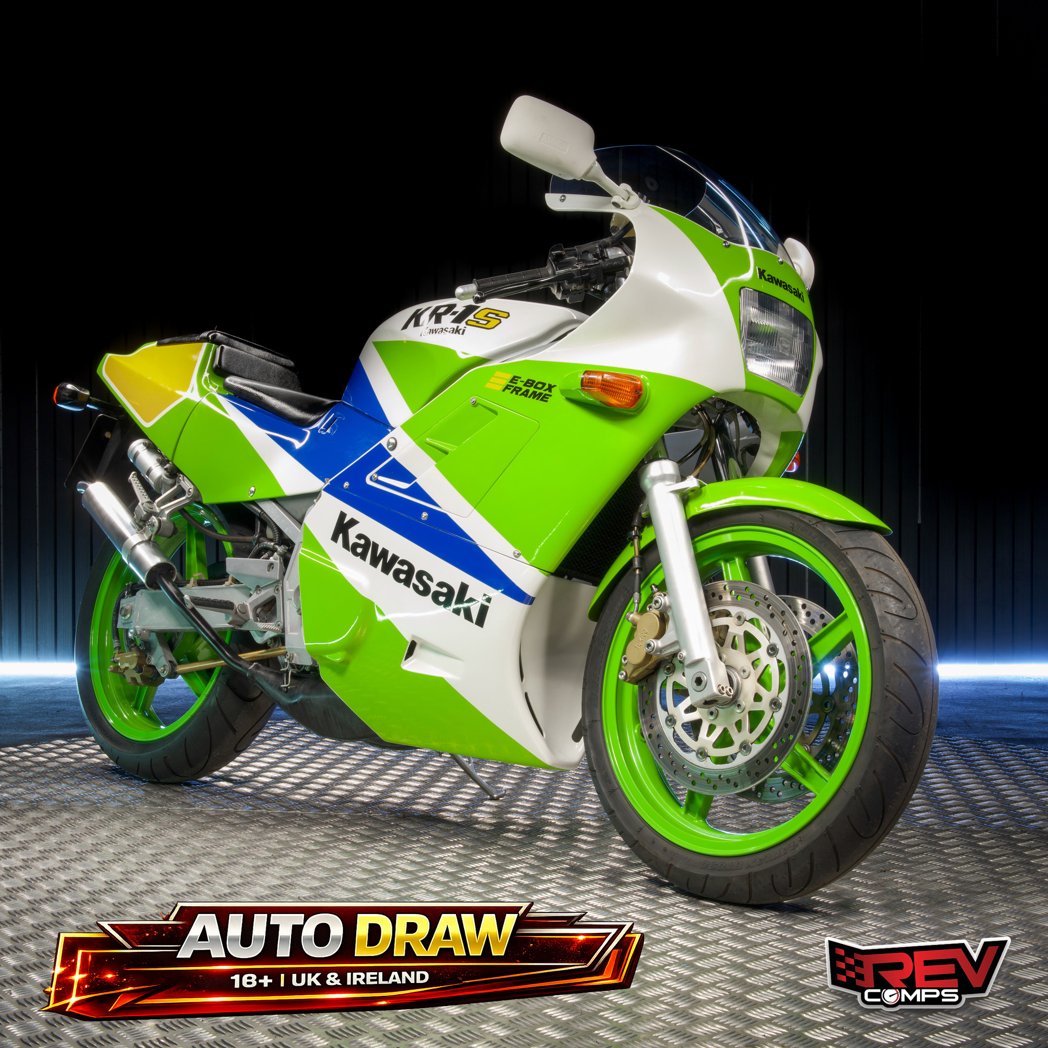 1990 KAWASAKI CLASSIC KR1S 250