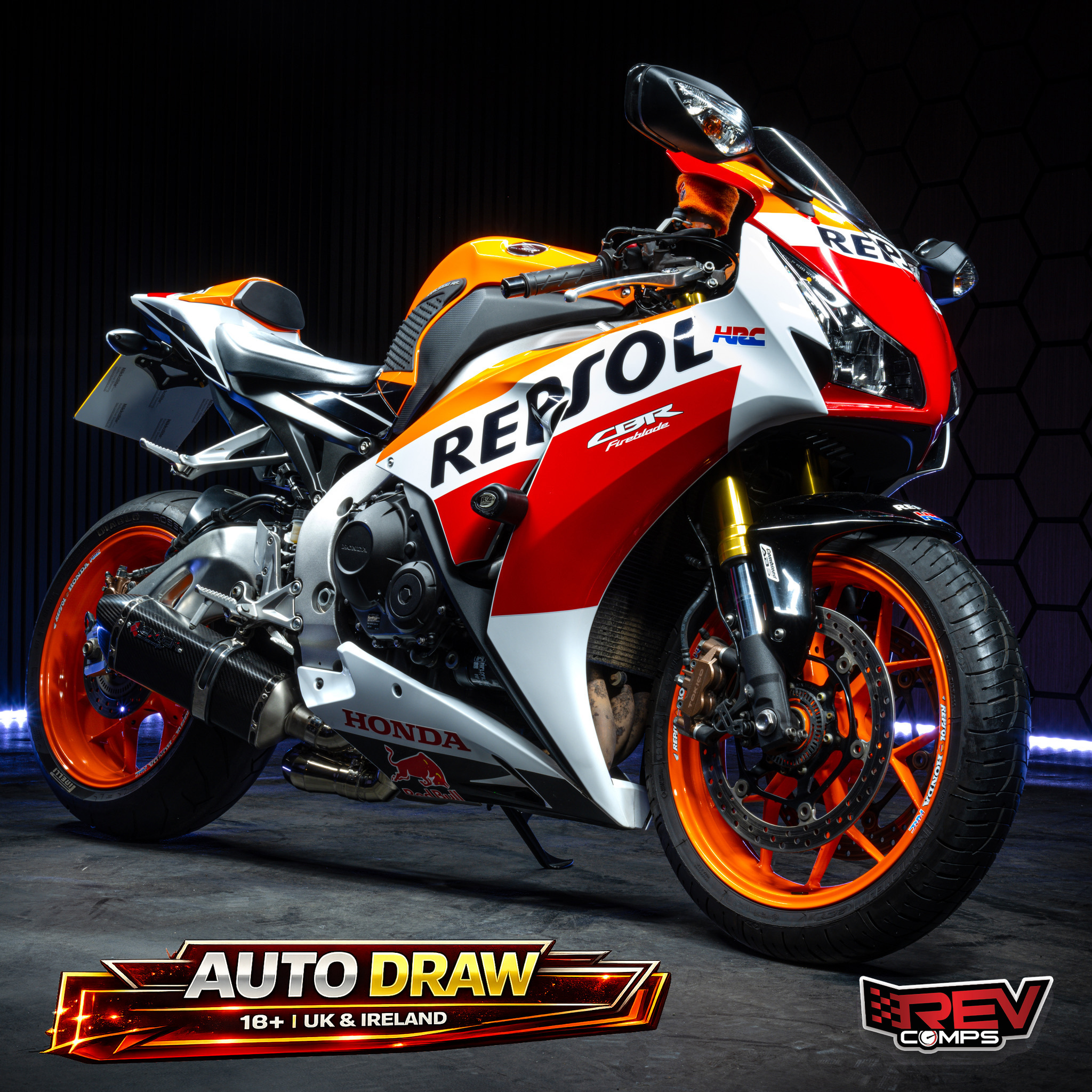 2015 HONDA FIREBLADE REPSOL CBR1000RR