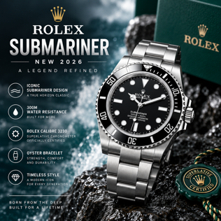 NEW 2026 ROLEX SUBMARINER 1