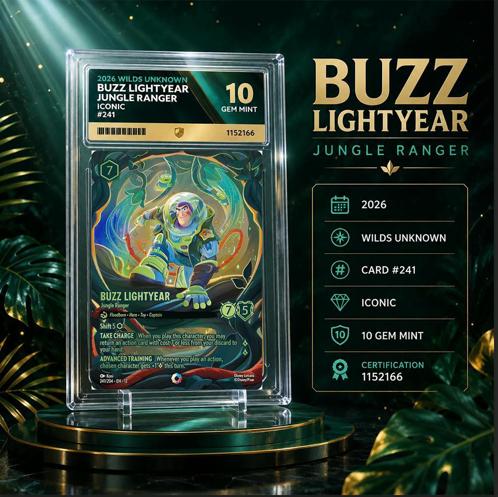 ACE 10 2026 WILDS UNKNOWN ICONIC BUZZ LIGHTYEAR – JUNGLE RANGER