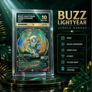 CLONE - ACE 10 2026 WILDS UNKNOWN ICONIC BUZZ LIGHTYEAR – JUNGLE RANGER