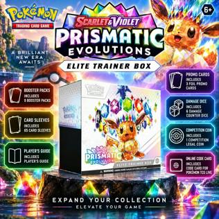 POKEMON TCG: PRISMATIC EVOLUTIONS - ELITE TRAINER BOX