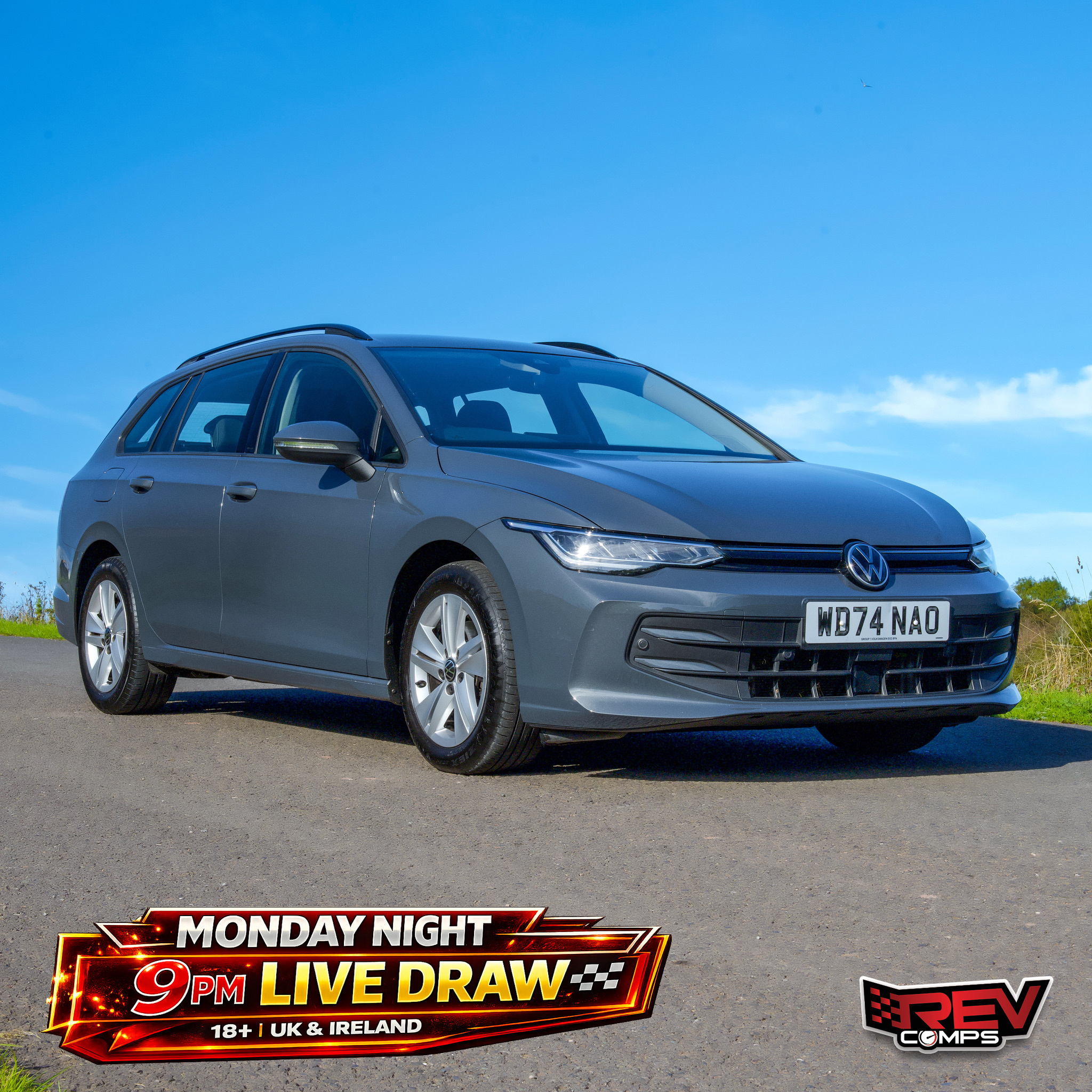2025 VW GOLF LIFE ETSI + £1,000