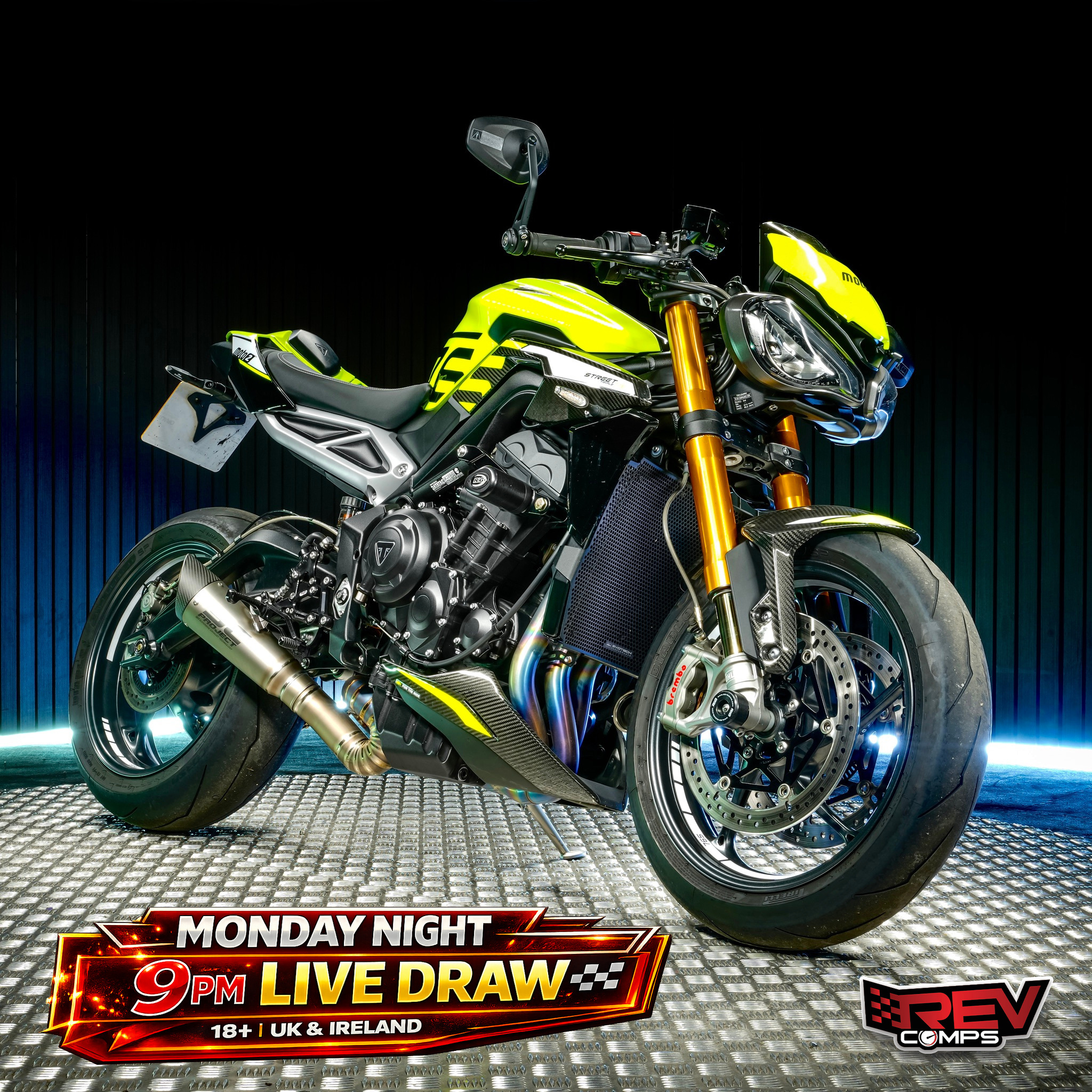 2023 STREET TRIPLE RS MOTO2 EDITION + £1,000