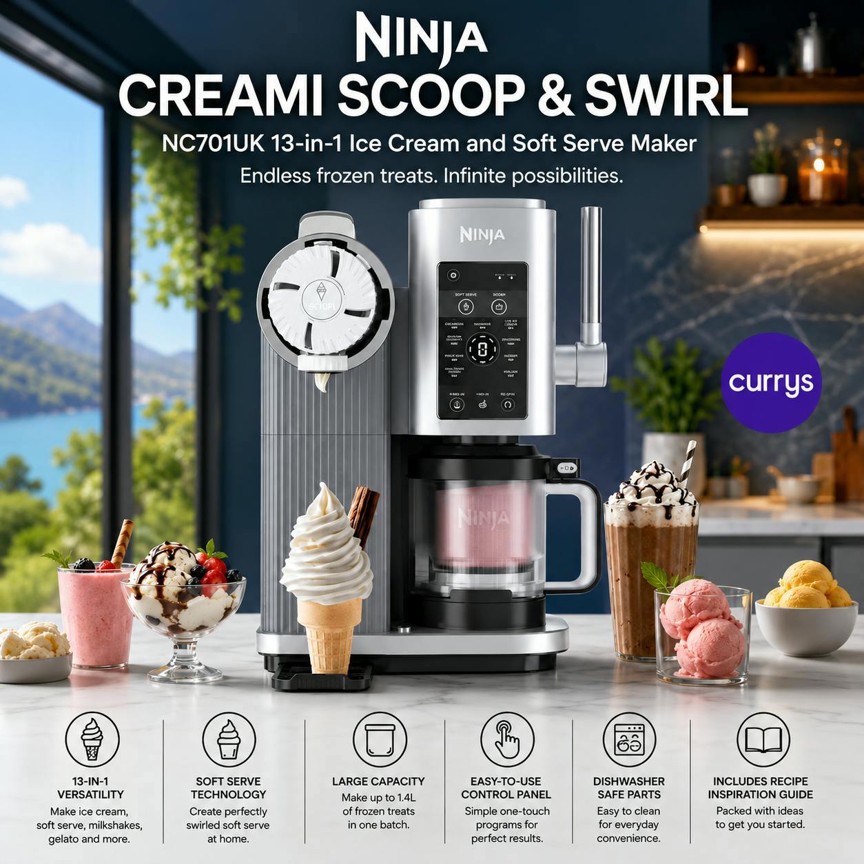 NINJA CREAMI SCOOP & SWIRL 13-IN-1 #22