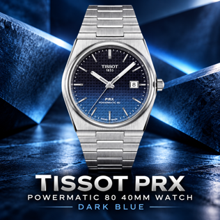 TISSOT PRX POWERMATIC 80 – DARK BLUE EDITION #1