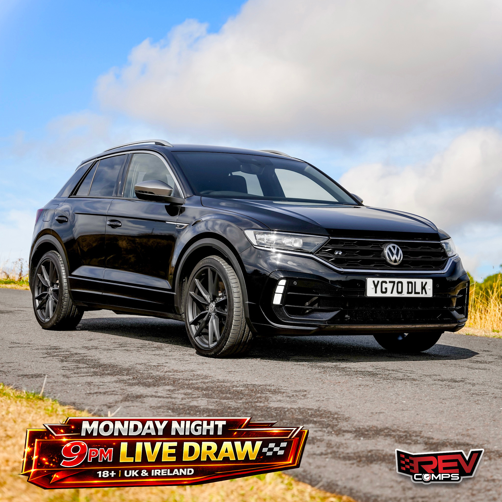 2020 VOLKSWAGEN T-ROC R TSI 4MOTION + £1,000