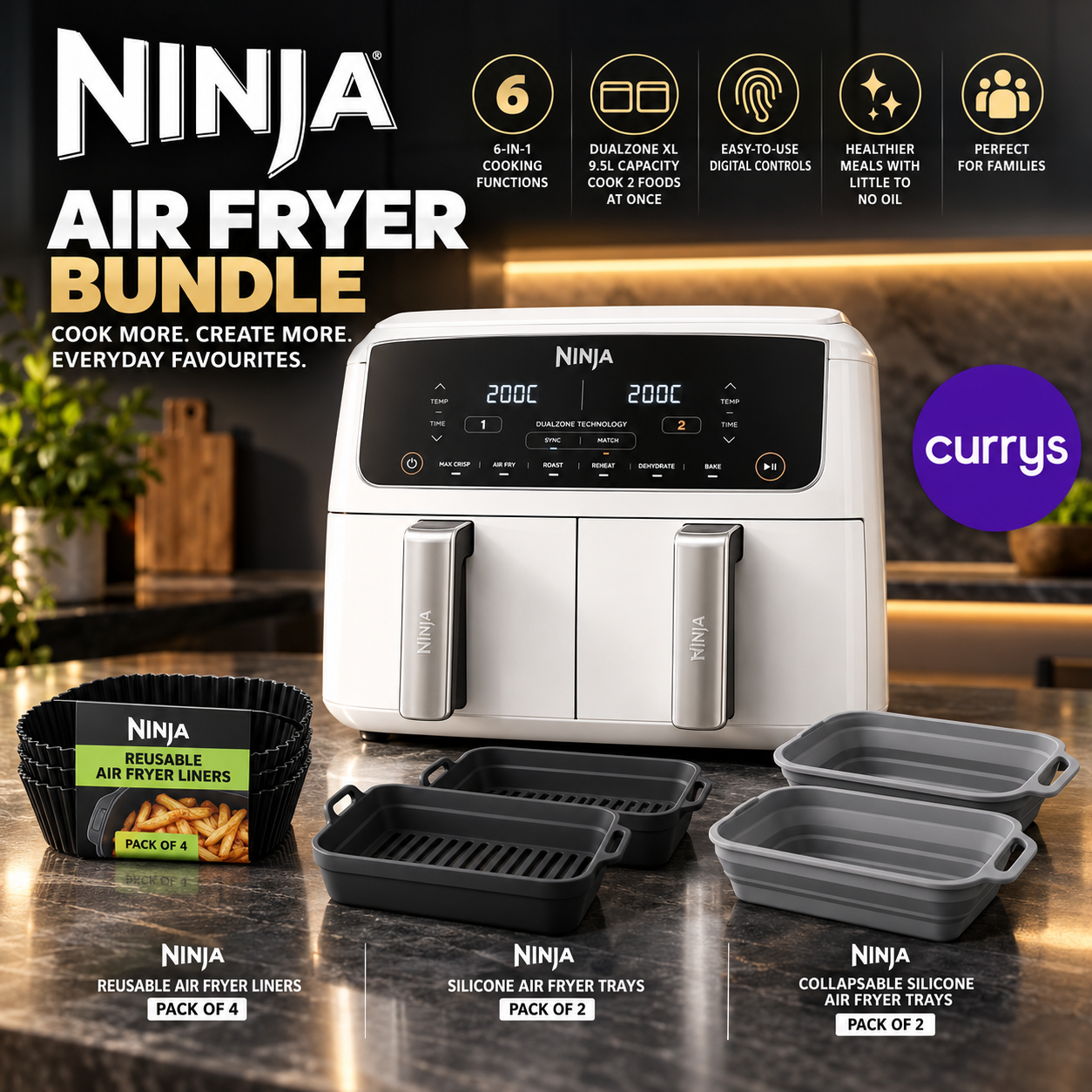 NINJA AIR FRYER BUNDLE #3