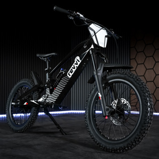 BRAND NEW REVVI 20” + BLACK KIDS ELECTRIC BIKE #1