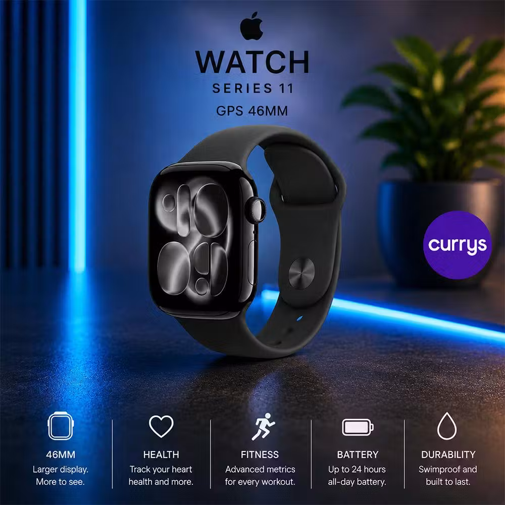APPLE WATCH SERIES 11 46MM JET BLACK