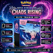 NEW POKEMON MEGA EVOLUTION CHAOS RISING ELITE TRAINER BOX