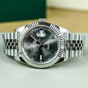 NEW 2026 ROLEX DATEJUST 41MM WHITE GOLD 'WIMBLEDON' or £9,000