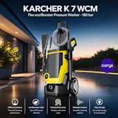 KARCHER K 7 WCM Flex eco!Booster Pressure Washer - 180 bar