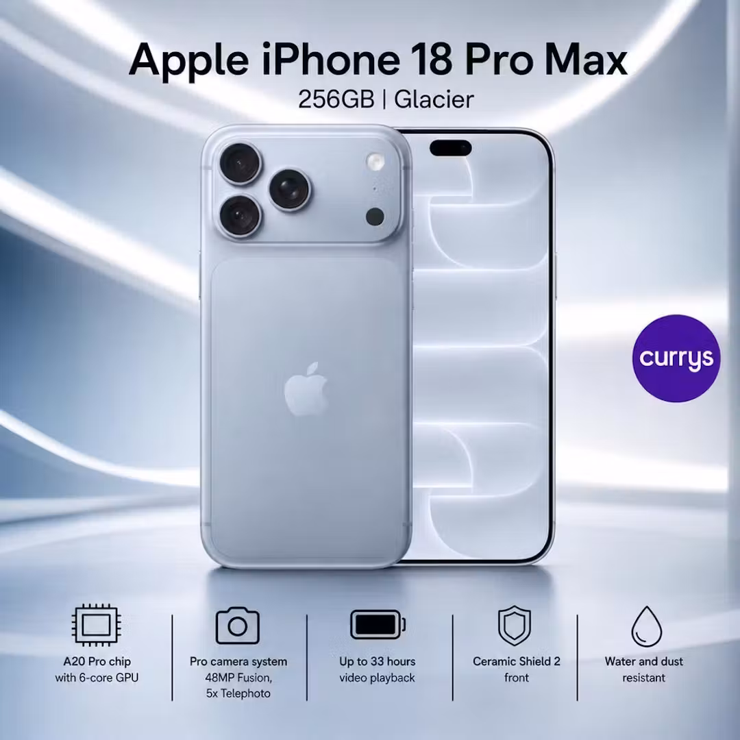 APPLE iPhone 18 Pro Max GLACIER 256GB