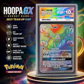 ACE 10 2019 TEAM UP HOOPA GX SECRET RARE