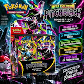 NEW RELEASE POKEMON TCG PITCH BLACK BOOSTER BOX 36 PACKS