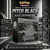 NEW POKÉMON MEGA EVOLUTION PITCH BLACK ELITE TRAINER BOX