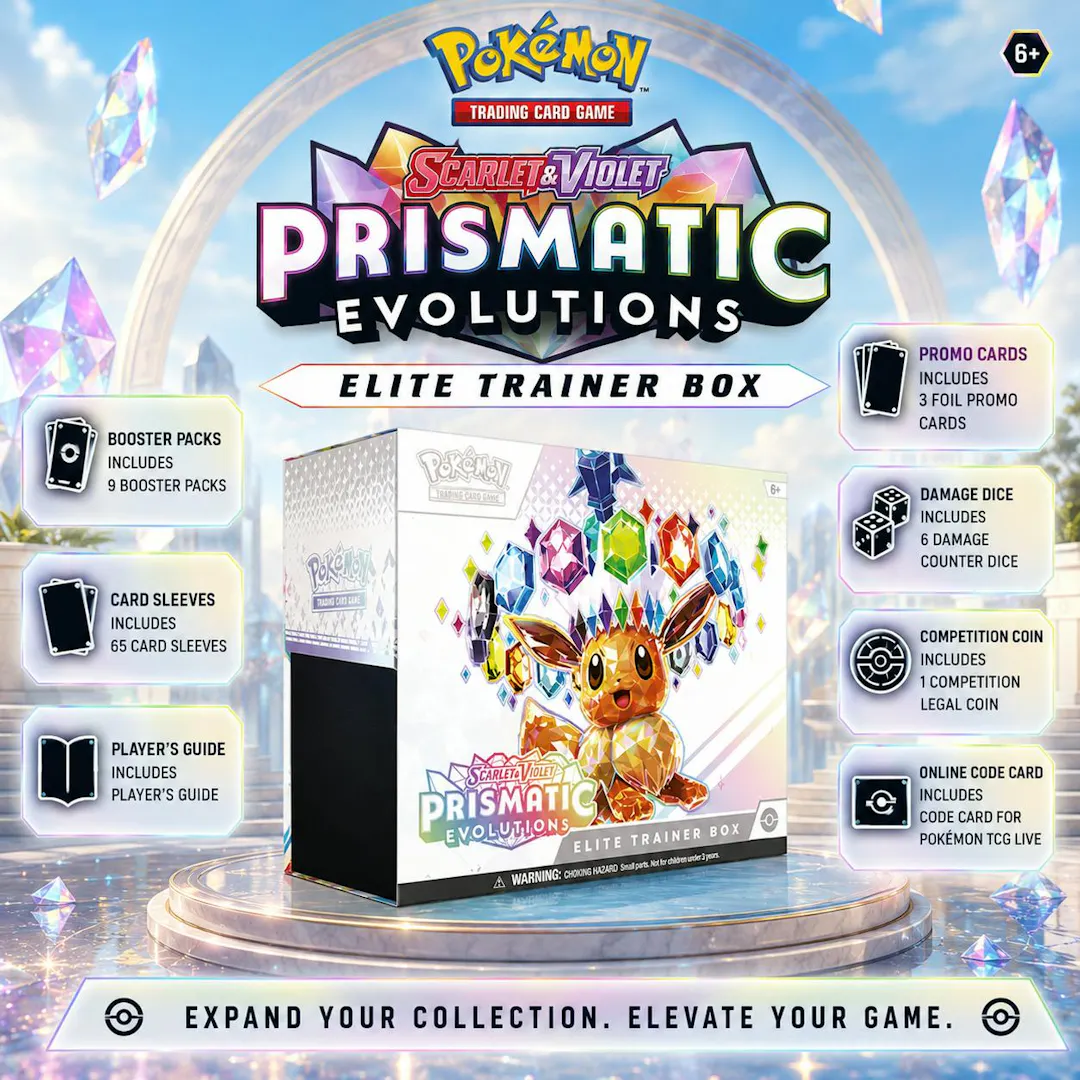 POKEMON TCG: PRISMATIC EVOLUTIONS - ELITE TRAINER BOX