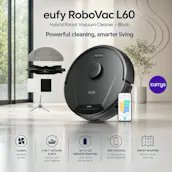 EUFY ROBOVAC L60 HYBRID ROBOT VACUUM CLEANER - BLACK