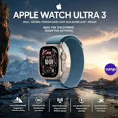APPLE WATCH ULTRA 3 CELLULAR 49MM – TITANIUM LIGHT BLUE ALPINE LOOP