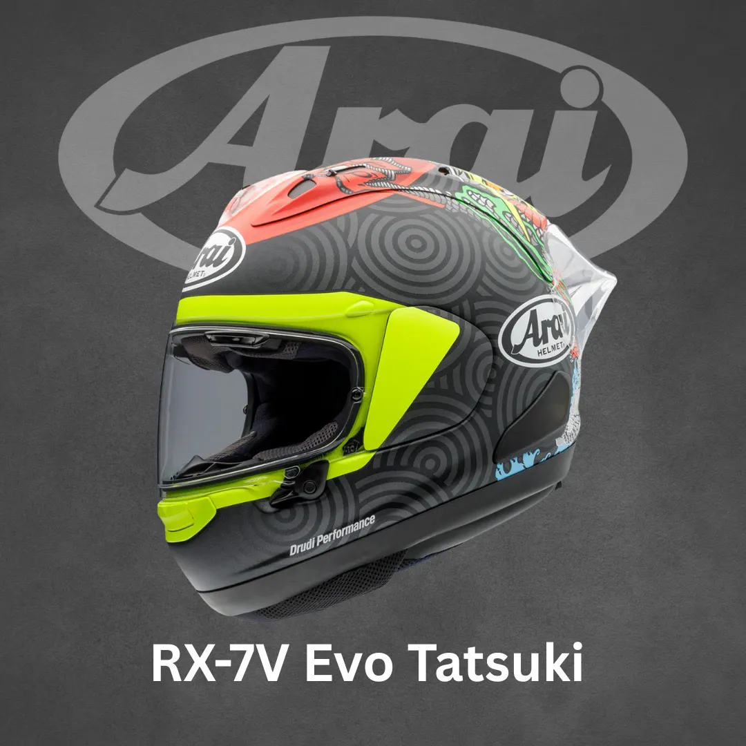 ARAI RX-7V EVO + POD BAG - 20 X HELMET CHOICES