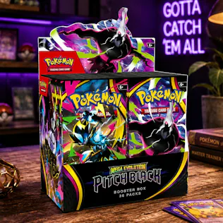 NEW RELEASE POKEMON TCG PITCH BLACK BOOSTER BOX 36 PACKS 2.0 #6
