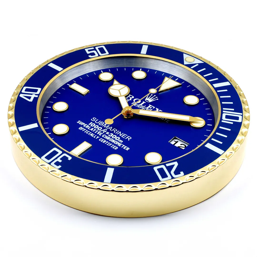 ROLEX SUBMARINER BLUESY Style Wall Clock
