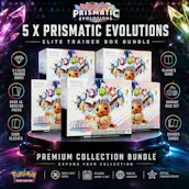 5 X POKÉMON PRISMATIC EVOLUTIONS ELITE TRAINER BOXES – BRAND NEW SEALED