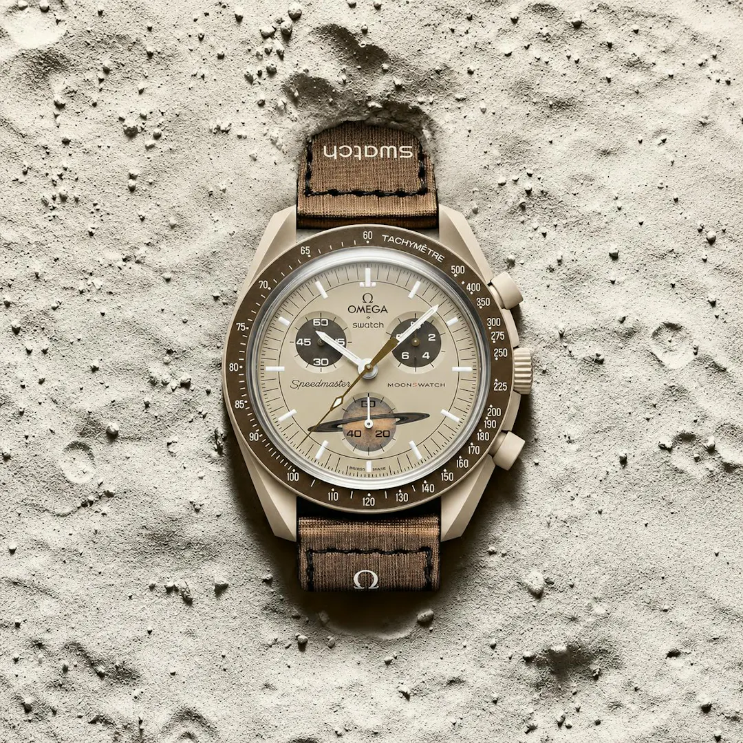 SWATCH X OMEGA SATURN