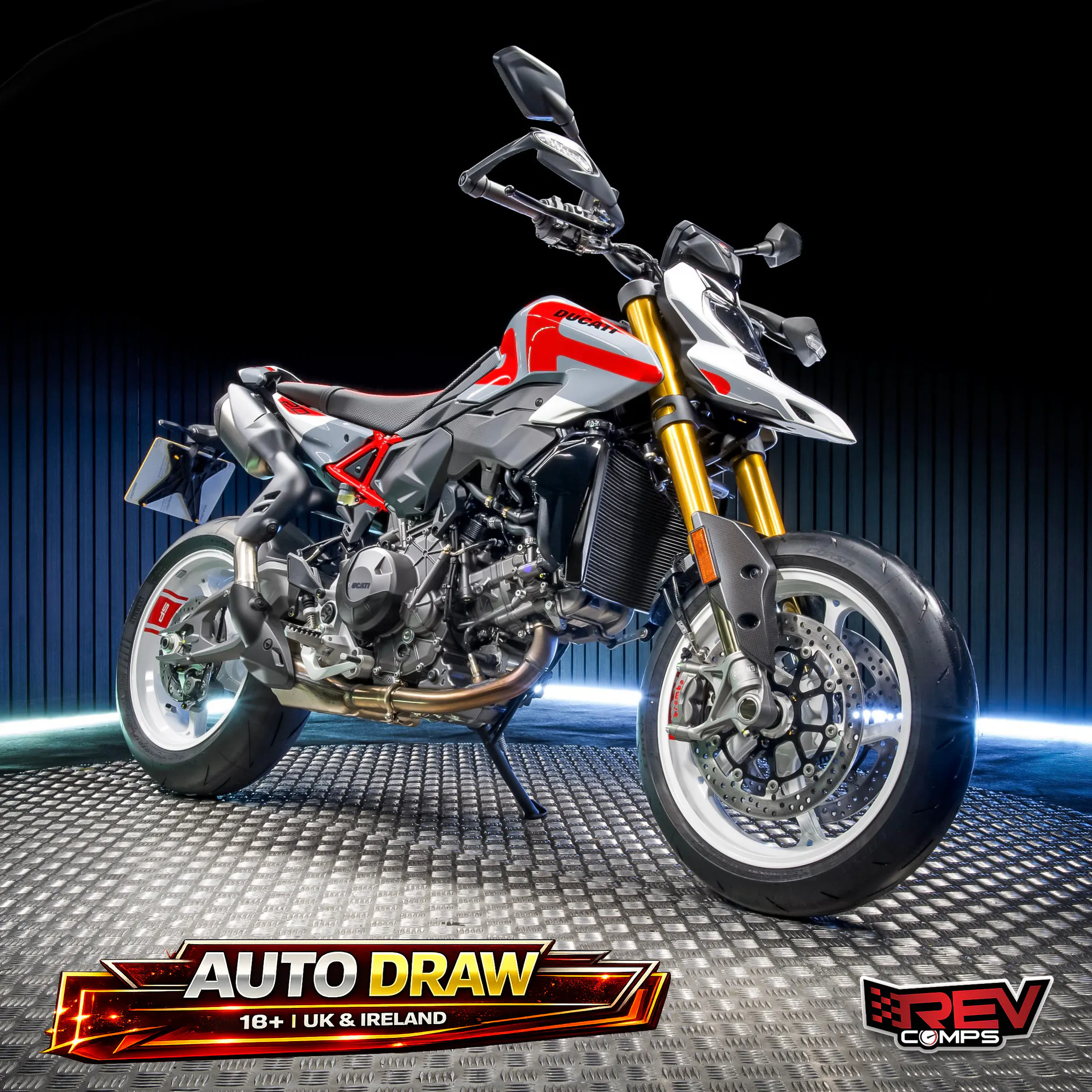 NEW 2026 DUCATI HYPERMOTARD V2 SP + £1,000 OR £12,000