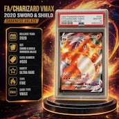 PSA 10 2020 POKEMON SWORD & SHIELD DARKNESS ABLAZE FA/CHARIZARD VMAX