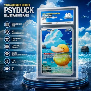ACE 10 2026 ASCENDED HEROES PSYDUCK ILLUSTRATION RARE
