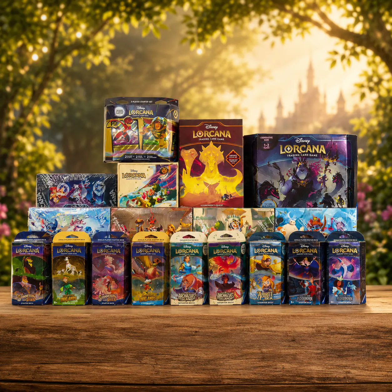 ULTIMATE DISNEY LORCANA TRADING CARD GAME BUNDLE