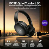 BOSE QUIETCOMFORT SC WIRELESS BLUETOOTH NOISE-CANCELLING HEADPHONES