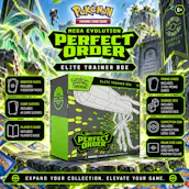 NEW POKEMON TCG MEGA EVOLUTION 'PERFECT ORDER' ELITE TRAINER BOX