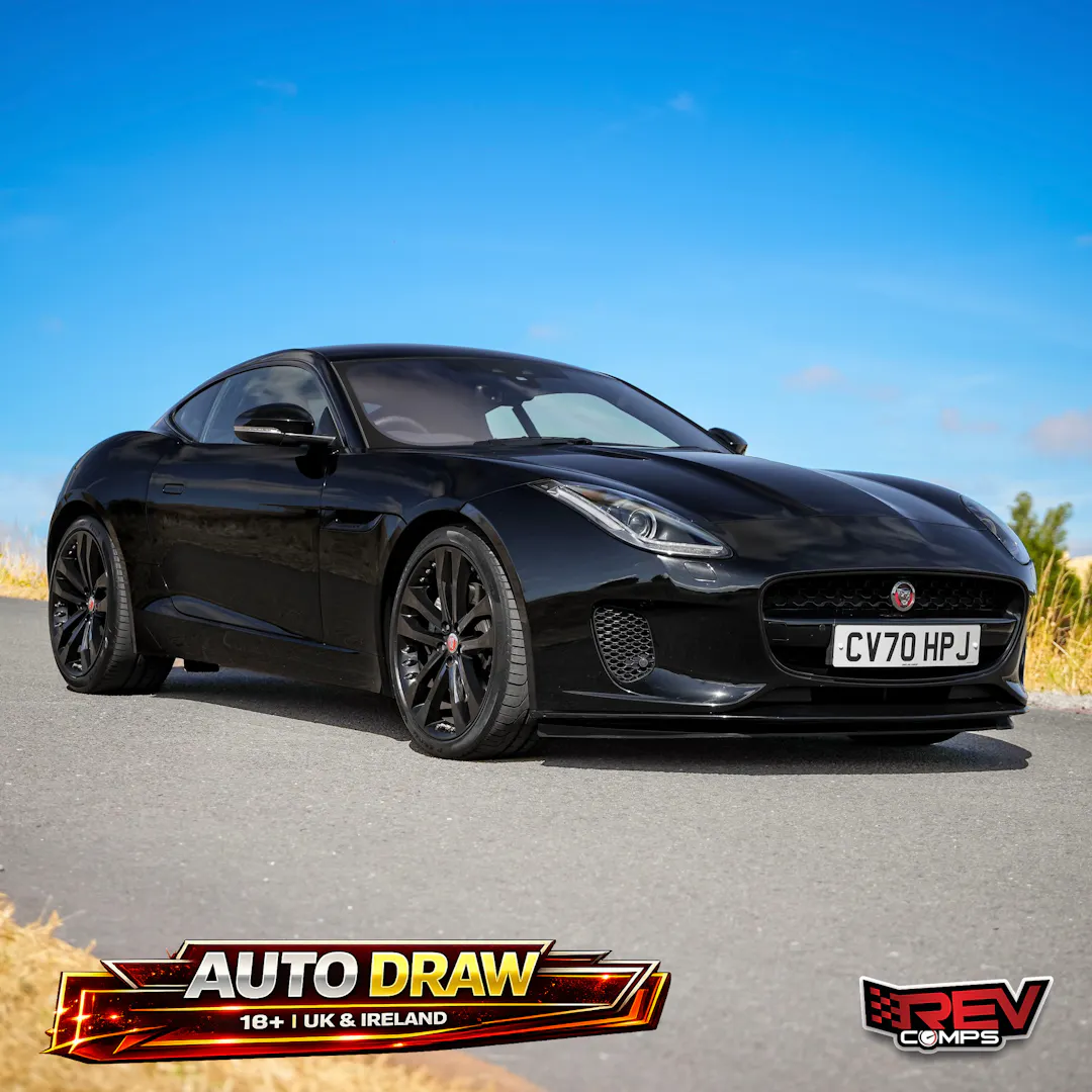 2020 JAGUAR F TYPE V6 R-DYNAMIC + £2,000 — AUTO DRAW