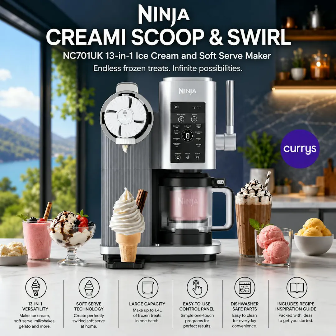 NINJA CREAMI SCOOP & SWIRL 13-IN-1