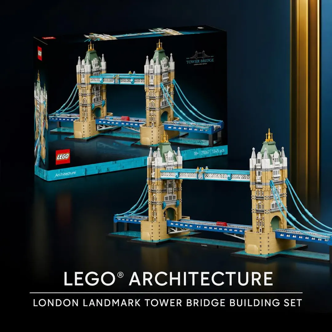 LEGO® ARCHITECTURE LONDON LANDMARK TOWER BRIDGE BUILDING SET