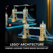 LEGO® ARCHITECTURE LONDON LANDMARK TOWER BRIDGE BUILDING SET