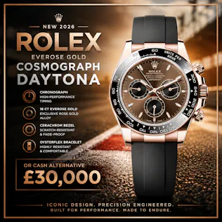 NEW 2026 ROLEX EVEROSE GOLD COSMOGRAPH DAYTONA OR £30,000 LOW ODDS