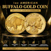 AMERICAN BUFFALO 1OZ FINE GOLD COIN OR £2500