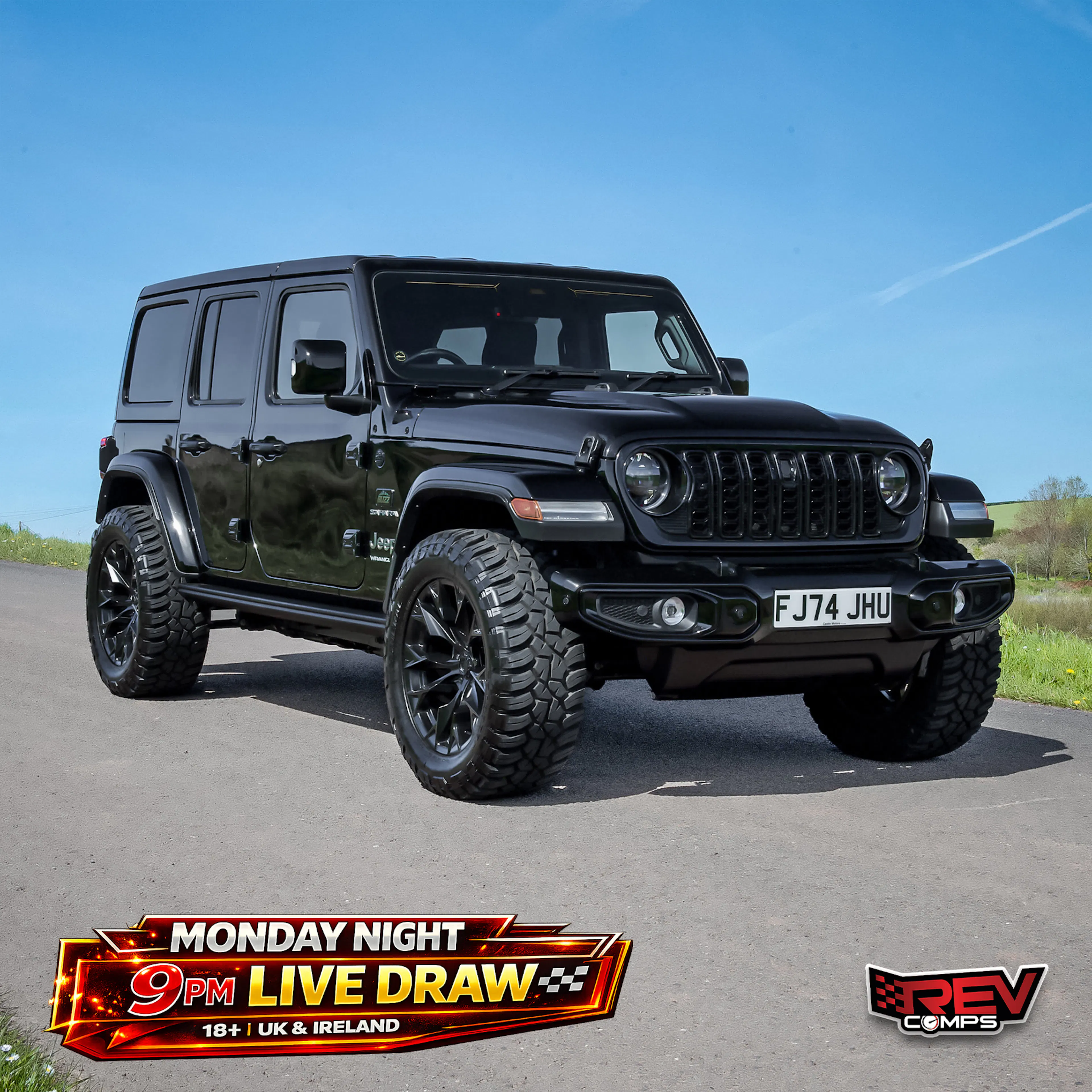 Connor Coles - 2025 JEEP WRANGLER BUZZ SV + £1000 OR £45,000
