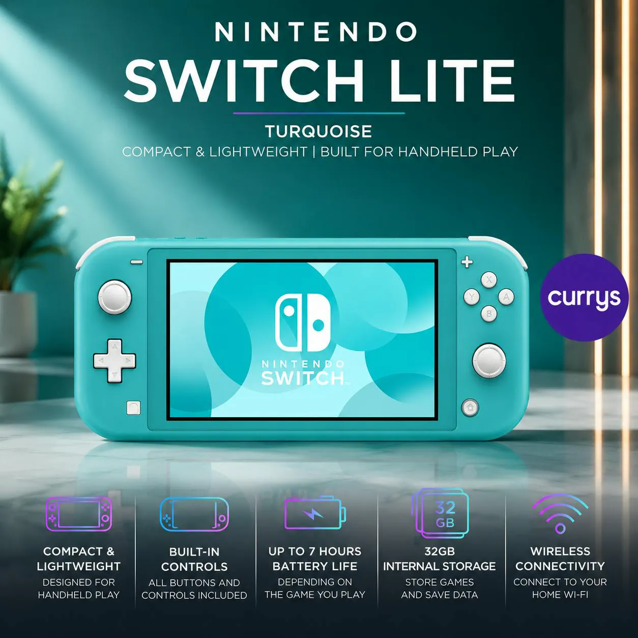 NINTENDO SWITCH LITE - TURQUOISE
