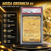 PSA 10 2026 POKEMON CRI EN-CHAOS RISING #122 MEGA GRENINJA ex MEGA HYPER RARE
