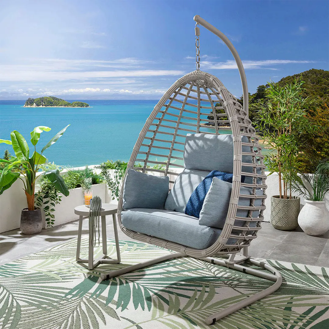 Bali Hanging Egg Chair + Cover 5 Colour Choices