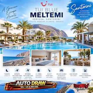 TUI BLUE 7-NIGHT SANTORINI ESCAPE FOR TWO - PRIVATE POOL